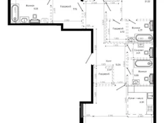 3-ком, 161.13 кв.м., 2/8эт.