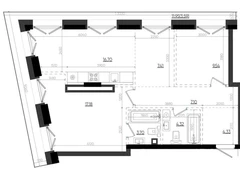 2-ком, 73.87 кв.м., 13/19эт.