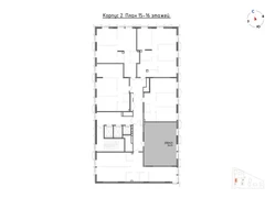 2-ком, 59.05 кв.м., 16/22эт.