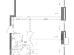 2-ком, 60.67 кв.м., 6/14эт.